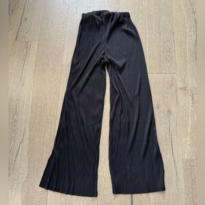 ASOS design maternity wide leg plisse pants